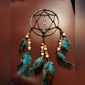 Rear view Mirror/wall hanger Dream Catcher